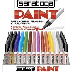 MARKER PAINT cu varf SUBTIRE culoarea PORTOCALIU - Img 2