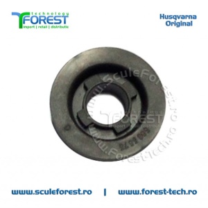 Melc ulei (pinion) original pentru pompa ulei drujba Husqvarna 395XP - Img 2