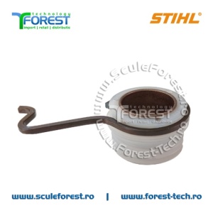 Melc ulei (pinion) original pentru pompa ulei drujba Stihl MS651, MS661, MS661C - Img 3