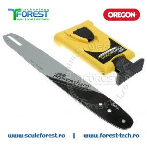 Pachet PowerSharp 16"(40cm) - sina + lant - 27 dinti, pas 3/8, canal 1.3 - Img 4