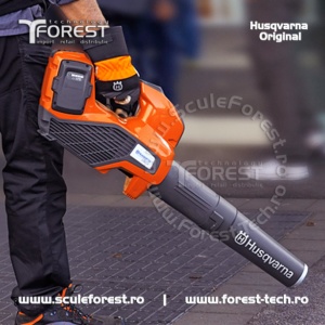 Refulator cu acumulator Husqvarna 120iB Li-Ion + baterie + incarcator | SculeForest.ro - Img 5