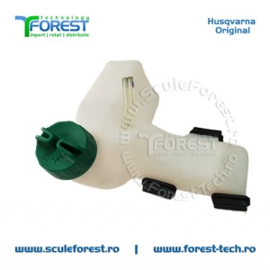 Rezervor carburant original pentru motocoasa Husqvarna 125C, 125R, 128C, 128R, Jonserd BC2128 - Img 2