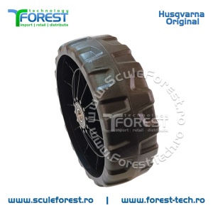 Roata fata originala pentru masina tuns gazon Husqvarna LC247, LC247S, LC247i, LC347iVX - Img 6