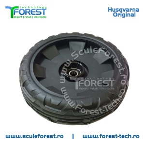 Roata fata originala pentru masina tuns gazon Husqvarna R147S, R151S, R153S - Img 9
