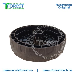Roata spate originala pentru masina tuns gazon Husqvarna LC140S, LC140SP, LC140iV - Img 3