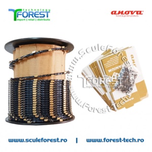 Rola lant drujba TITANIUM ANOVA pas 3/8 canal 1.5mm - Img 6