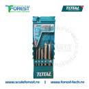 Set 5 burghie pentru ceramica TOTAL | SculeForest.ro
