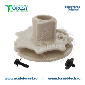 Tambur demaror KIT original pentru drujba Husqvarna 120 Mark II, 235, 236, 240, Jonsered CS2234, CS2238