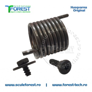 Tambur demaror KIT original pentru drujba Husqvarna 120 MarkII, 137, 142, 235e, 236, 240e - Img 3
