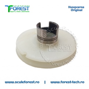 Tambur demaror original pentru drujba Husqvarna 254, 262XP