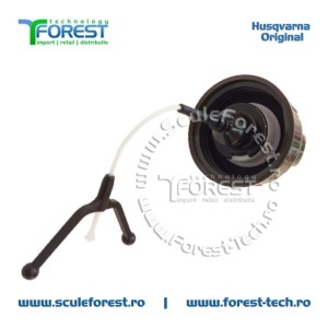 Buson rezervor carburant original pentru motocoasa Husqvarna 135R, 535RX - Img 6