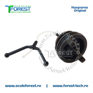 Buson rezervor ulei original pentru drujba Husqvarna 34, 41, 51, 55, 136, 137, 141, 142, 254, 262XP - Img 6