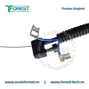 Cablu acceleratie complet original pentru motocoasa Husqvarna 125R, 128R - Img 7
