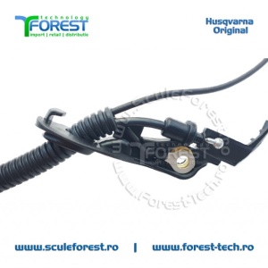 Cablu acceleratie complet original pentru motocoasa Husqvarna 545RX, 545RXT, 545FX, 545FXT - Img 4
