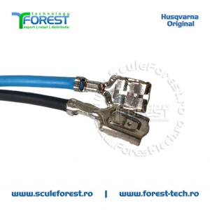 Cablu electric asamblat original pentru drujba Husqvarna 135, 140, 435, 435e, 440, 440e, Jonsered CS2240, CS2240S - Img 4