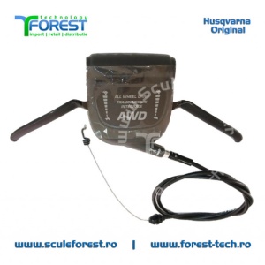 Cablu tractiune (propulsie) original COMPLET ptr. masina de tuns gazonul Husqvarna LC353AWD - Img 6