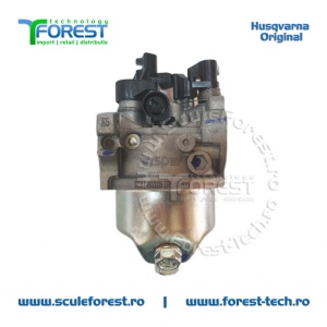 Carburator original pentru motor masina tuns gazon Husqvarna LC 140P, LC 140SP - Img 3