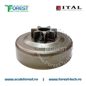 Carcasa ambreiaj compatibila pentru drujba Stihl MS261, MS261C, MS271, MS271C, MS291 cu pinion fix si rulment pas .325" - Img 6