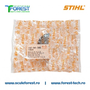Carcasa ambreiaj originala pentru drujba Stihl MS231, MS231C, MS241C cu pinion fix pas .3/8" - Img 6
