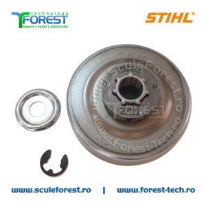 Carcasa ambreiaj originala pentru drujba Stihl MS261, MS261C, MS271, MS271C, MS291 cu sproket pas .325" - Img 4