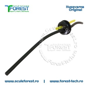 Conducta (furtun) carburant (set) originala motocoasa Husqvarna 525RX - Img 2