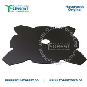 Disc (cutit) motocoasa Husqvarna Grass pt.iarba, 255mm, 4 cutite | SculeForest - Img 3
