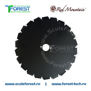 Disc (cutit) motocoasa Maxi Red Mountain, arbusti 225mm 22dinti | SculeForest - Img 2