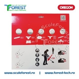 Disc (cutit) motocoasa Oregon pt.iarba, 350mm, 3 cutite | SculeForest - Img 6