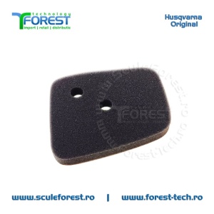 Filtru aer original pentru motounealta de tuns gard viu Husqvarna 122HD45, 122HD60, 322HD60