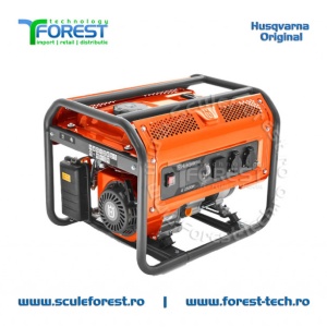 Generator curent monofazic 2.8kW Husqvarna G3200P, benzina - Img 3