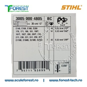 Lama drujba Stihl 30cm pas 3/8 canal 1.3mm Rollomatic E Mini (44 eclise) - Img 11