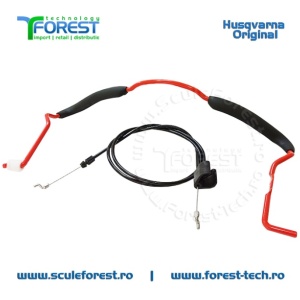 Maner cu cablu intrerupator (kit) original ptr. masina de tuns gazonul Husqvarna LC353AWD