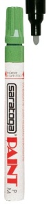 MARKER PAINT cu varf MEDIU culoarea VERDE