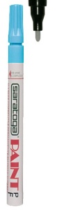 MARKER PAINT cu varf SUBTIRE culoarea ALBASTRU DESCHIS