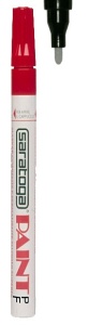 MARKER PAINT cu varf SUBTIRE culoarea ROSU