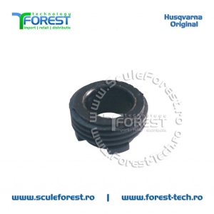 Melc ulei (pinion) original pentru pompa ulei drujba Husqvarna 61, 266, 268 , Jonsered 625, 630, 670 - Img 2