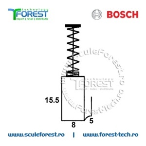 Perii colectoare (carbune) originale Bosch 2604321905 - Img 3