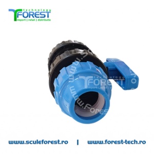 Robinet apa PEHD, mufa-filet interior, 25 x 3/4", PN 10 - Img 5
