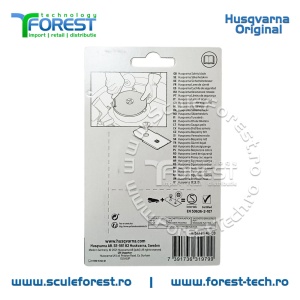 Set 9 cutite CARBON STEEL pentru automower (robot de tuns gazonul) Husqvarna - Img 3