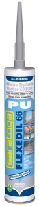 Adeziv sigilant elastic GRI pentru constructii FLEXEDIL 66 - 300ml