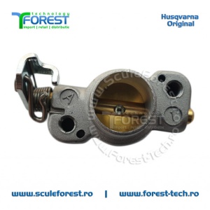 Ansamblu clapeta carburator original pentru drujba Husqvarna 130, 135 Mark II - Img 4