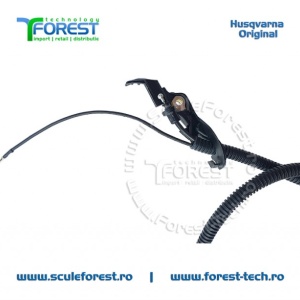 Cablu acceleratie complet original pentru motocoasa Husqvarna 545RX, 545RXT, 545FX, 545FXT - Img 5