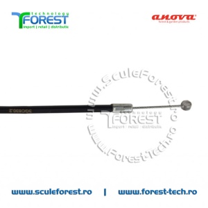 Cablu acceleratie original pentru motocoasa Anova D63BA - 2.7CP - Img 6