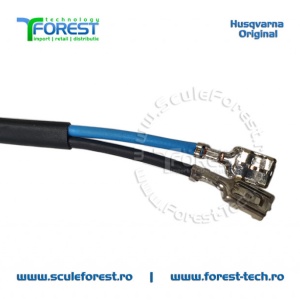 Cablu electric asamblat original pentru drujba Husqvarna 135, 140, 435, 435e, 440, 440e, Jonsered CS2240, CS2240S - Img 5