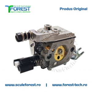 Carburator original pentru motocoasa Husqvarna 232R, 232RII - Img 6