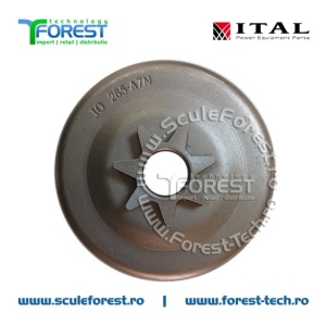 Carcasa ambreiaj compatibila pentru drujba Husqvarna 365, 365 X-TORQ, 371XP, 372XP, 372XP X-TORQ, Jonsered CS2166, CS2172 cu pinion fix si rulment pas .3/8" - Img 6