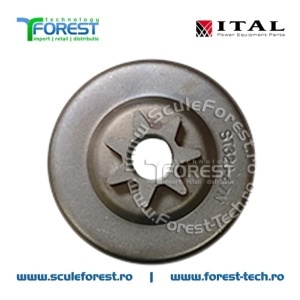 Carcasa ambreiaj compatibila pentru drujba Stihl 044, 046, MS382, MS440, MS441, MS460, MS462 cu pinion fix si rulment pas .3/8" - Img 4