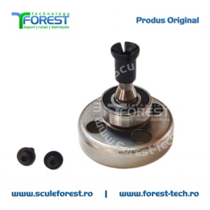 Carcasa ambreiaj KIT originala pentru motocoasa Husqvarna 125R, 125C, 128R, 128C, 128LDX, 129R, Mc Culloc B28B