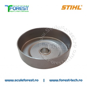 Carcasa ambreiaj originala pentru drujba Stihl MS017, MS018, MS019, MS170, MS 170c, MS180, MS 180C, MS 190T, MS191T cu pinion fix pas .3/8" - Img 4