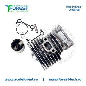 Cilindru original motocoasa Husqvarna 128R, Jonsered BC2128 - Img 3